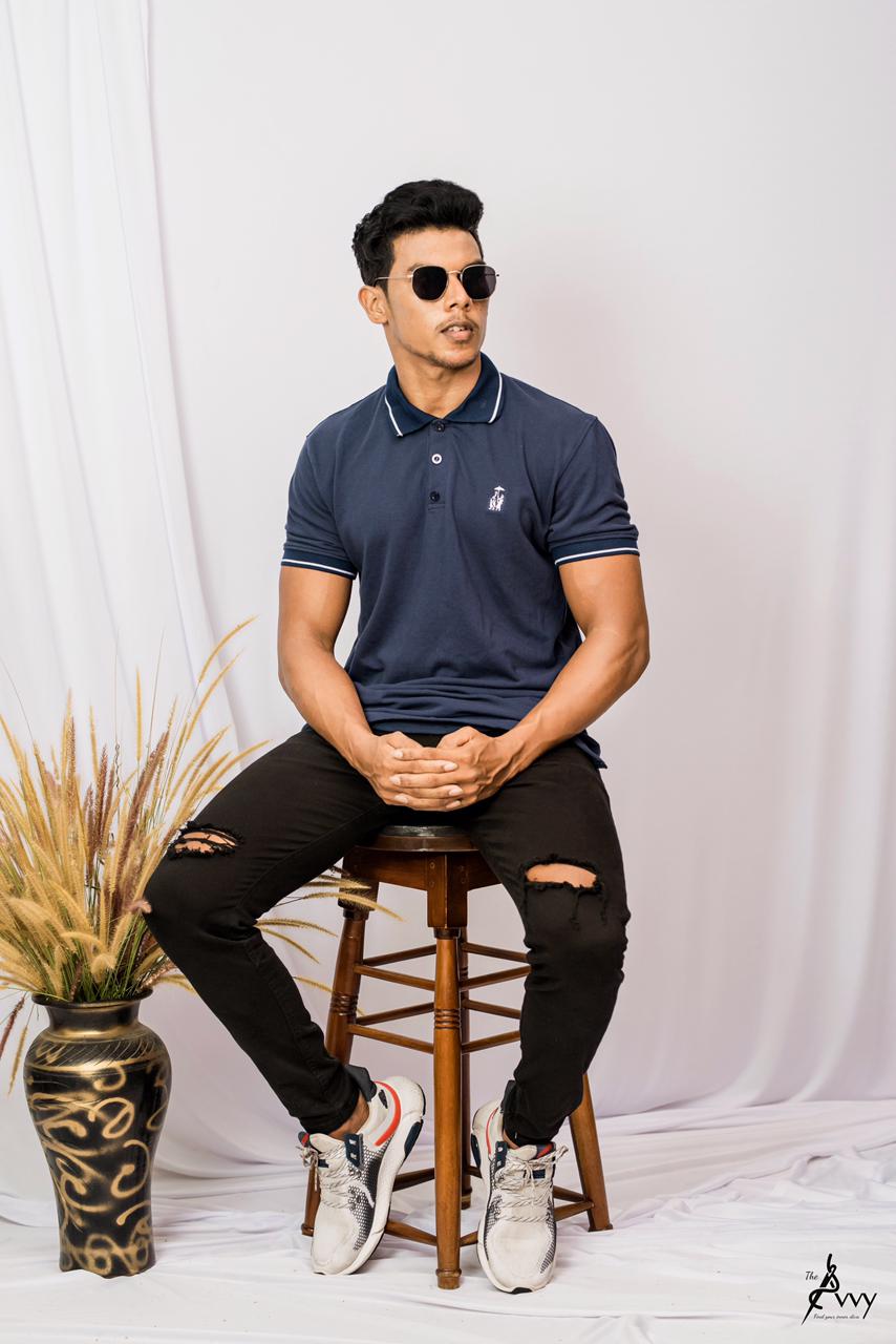 Navy Blue Avvy’s T-Shirt