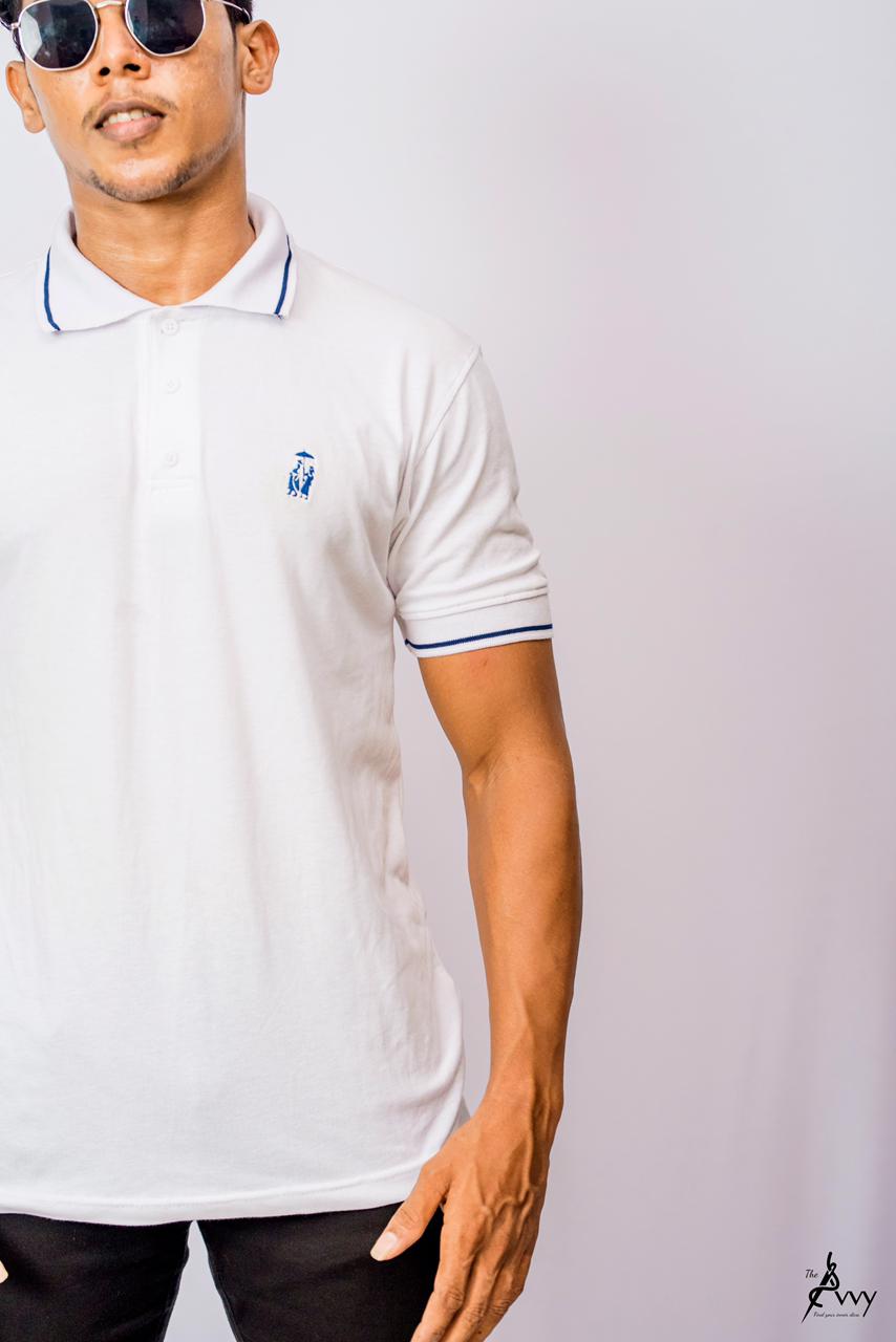 Solid White Avvy’s T-Shirt